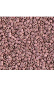 Miyuki Delica Perlen 11/0 - Galvanized matted pink blush DB-1166